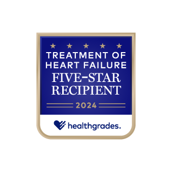 Healthgrades Heart Failure 5 Star award #23