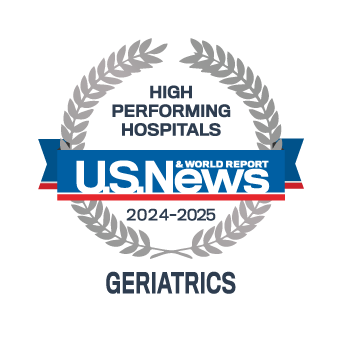 US News High Performing Geriatrics award #8