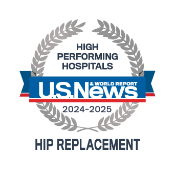 US News High Performing Hip Replacement award #3