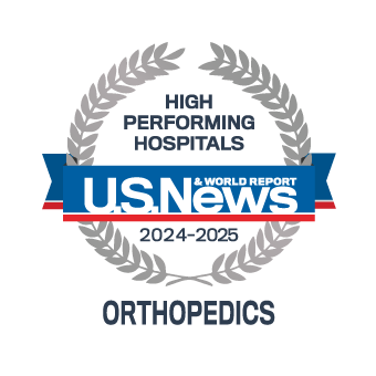 US News High Performing Orthopedics award #14