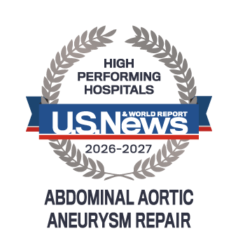 US News Abdominal Aortic Aneurysm Repair 2027 award #6