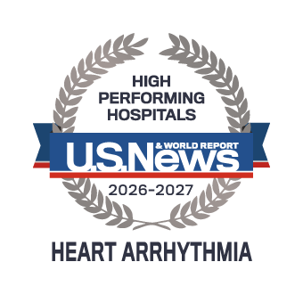 US News Heart Arrhythmia 2027 award #10