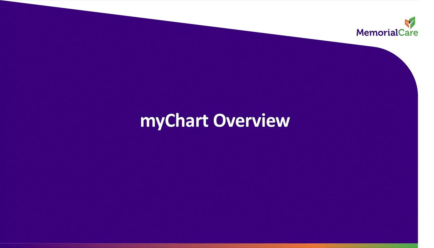 myChart Video Overview Thumbnail
