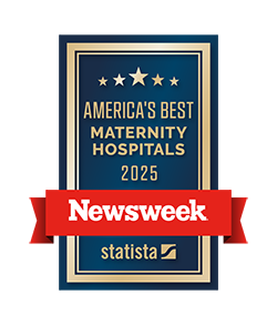 Newsweek America's Best Maternity Hospitals 2025 Award Logo