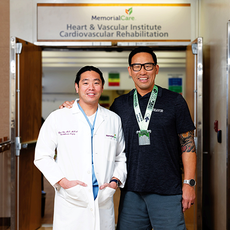 Dr. Chiu and Tuan Pham