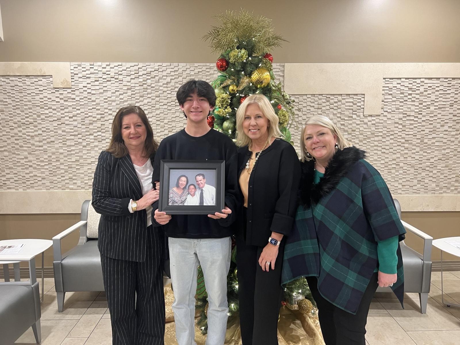 Brandon Martin donates in memory of his father, Paul Martin