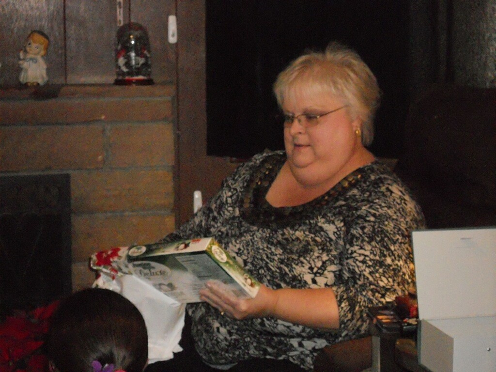 Linda before her surgery