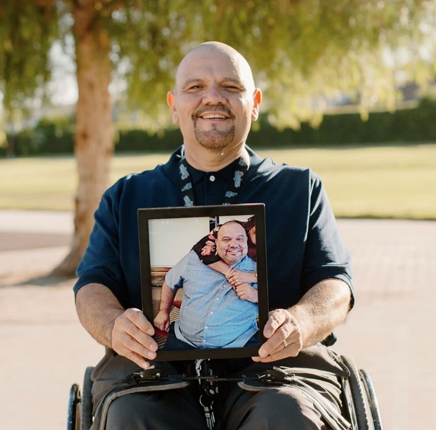 Victor before and after