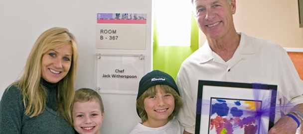 Image of Jack Witherspoon and his wife and two children