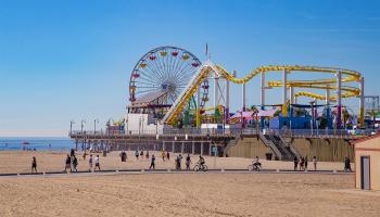World Famous Santa Monica Pier photo